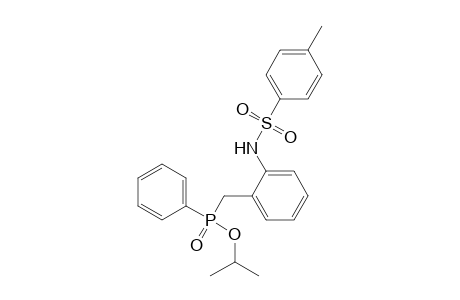 ISOPROPYL-[2-(PARA-TOLYLSULFONAMIDO)-BENZYL]-PHENYLPHOSPHINATE