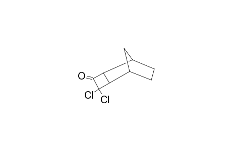 Tricyclo[4.2.1.0(2,5)]nonan-3-one, 4,4-dichloro-