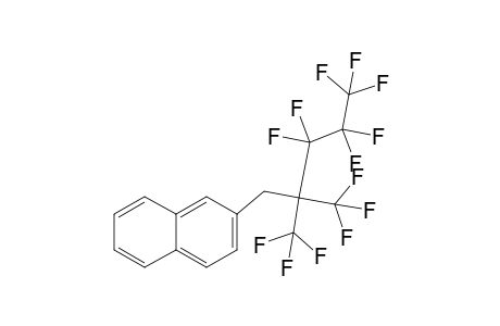 2-[(Perfluoro-2-methylpentan-2-yl)methyl]naphthalene