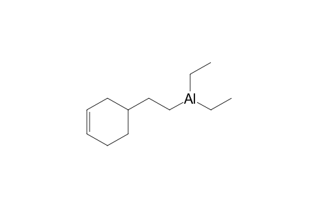 2-(1-cyclohex-3-enyl)ethyl-diethylalumane