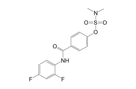 2',4'-DIFLUORO-4-HYDROXYBENZANILIDE, DIMETHYLSULFAMATE (ESTER)