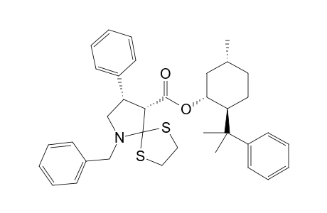 (1R,3R,4S)-8-Phenylmenthyl (8S,9R)-6-benzyl-8-phenyl-1,4-dithia-6-azaspiro[4.4]nonan-9-carboxylate