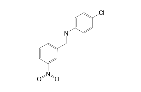 p-chloro-N-(m-nitrobenzylidene)aniline