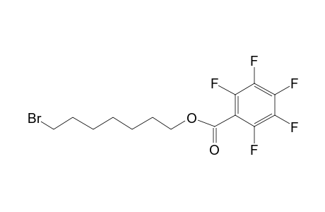 7-Bromoheptyl 2,3,4,5,6-pentafluorobenzoate