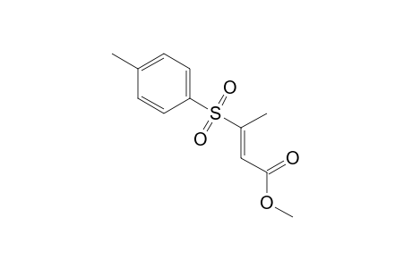 2-Butenoic acid, 3-[(4-methylphenyl)sulfonyl]-, methyl ester, (E)-