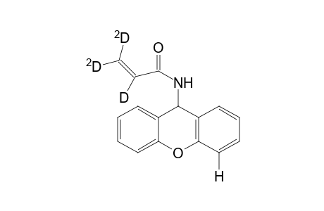 N-(9H-xanthen-9-yl)(2H3)prop-2-enamide