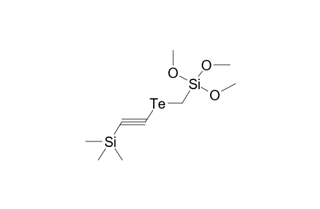 TRIMETHYLSILYLETHYNYL(TRIMETHOXYSILYLMETHYL)TELLURIDE