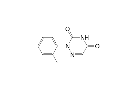 1,2,4-Triazine-3,5(2H,4H)-dione, 2-(2-methylphenyl)-