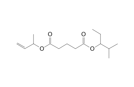 Glutaric acid, but-3-en-2-yl 2-methylpent-3-yl ester