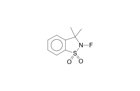 2-Fluoro-3,3-dimethyl-2,3-dihydro-benzo[d]isothiazole 1,1-dioxide