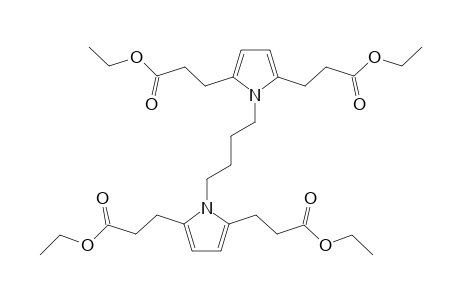 1,1'-tetramethylenedipyrrole-2,5-dipropionic acid, tetrethyl ester