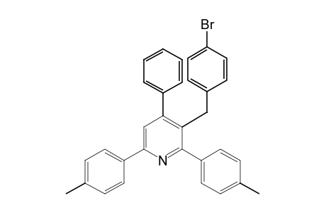 3-(p-bromobenzyl)-2,6-di-p-tolyl-4-phenylpyridine