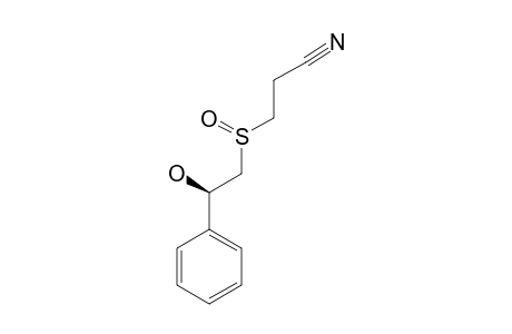 (S)-2-[(2-CYANOETHYL)-SULFINYL]-1-PHENYLETHANOL;EPIMER-#1