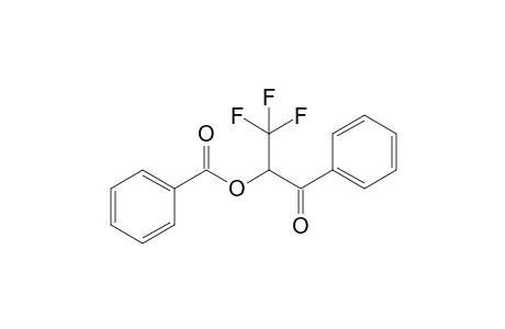 (1,1,1-Trifluoro-3-oxo-3-phenylpropan-2-yl) benzoate