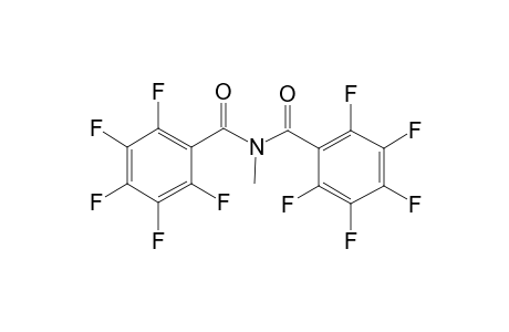 Benzamide, pentafluoro-N-(pentafluorobenzoyl)-N-methyl-