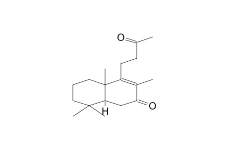 2(1H)NAPHTALENONE, 4a,5,6,7,8,8a-HEXAHYDRO-3,4a,8,8-TETRAMETHYL-4-(3-OXOBUTYL)-