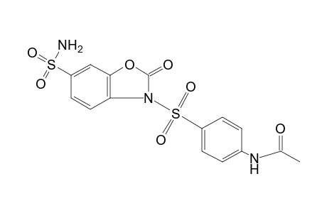 4'-[(2-oxo-6-sulfamoyl-3-benzoxazolinyl)sulfonyl]acetanilide