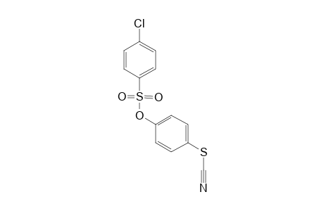 p-chlorobenzenesulfonic acid, p-thiocyanatophenyl ester