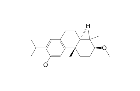 2,6-Phenanthrenediol, 1,2,3,4,4a,9,10,10a-octahydro-1,1,4a-trimethyl-7-(1-methylethyl)-, monomethyl ether, [2S-(2.alpha.,4a.alpha.,10a.beta.)]-