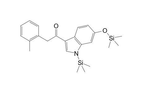 2-(o-tolyl)-1-(1-(trimethylsilyl)-6-((trimethylsilyl)oxy)-1H-indol-3-yl)ethan-1-one