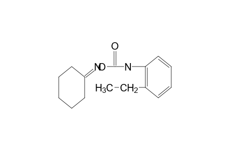 cyclohexanone, O-[(o-ethylphenyl)carbamoyl]oxime