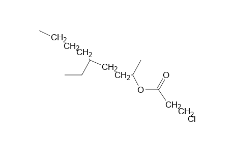 2-NONANOL, 5-ETHYL-, 3-CHLORO- PROPIONATE