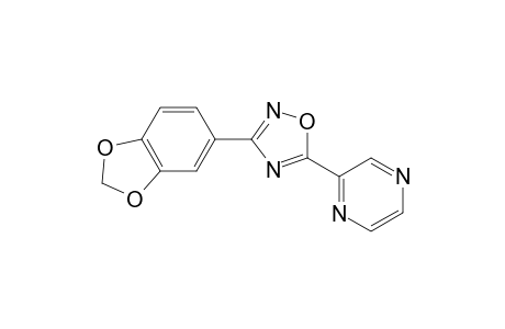 Pyrazine, 2-[3-(1,3-benzodioxol-5-yl)-1,2,4-oxadiazol-5-yl]-