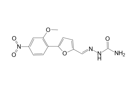 furan, 2-[(E)-[(aminocarbonyl)hydrazono]methyl]-5-(2-methoxy-4-nitrophenyl)-