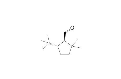 (1'R*,5'S*)-5'-tert-Butyl-2',2'-dimethylcyclopentane-1'-carbaldehyde