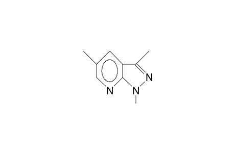 1,3,5-Trimethyl-1-H-pyrazolo(3,4-B)pyridine