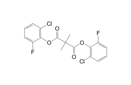 Dimethylmalonic acid, di(2-chloro-6-fluorophenyl) ester