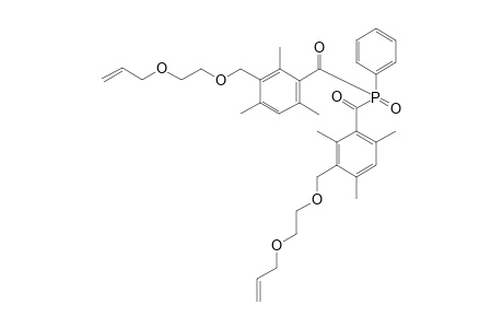 WBAPO;BIS-[3-[[2-(ALLYLOXY)-ETHOXY]-METHYL]-2,4,6-TRIMETHYL-BENZOYL]-(PHENYL)-PHOSPHINE-OXIDE