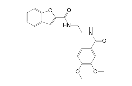 2-benzofurancarboxamide, N-[2-[(3,4-dimethoxybenzoyl)amino]ethyl]-