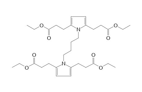 1,1'-tetramethylenedipyrrole-2,5-dipropionic acid, tetrethyl ester