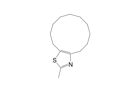 4,5,6,7,8,9,10,11,12,13-decahydro-2-methylcyclododecathiazole