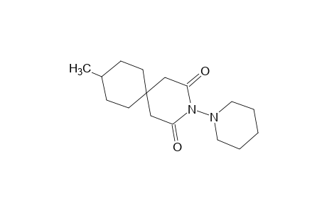 4-methyl-N-piperidino-1,1-cyclohexanediacetaimide