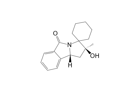 trans-2'-Hydroxy-2'-methyl-1',9b'-dihydrospiro[cyclohexane-1,3'-pyrrolo[2',1'-a]isoindol]-5'(2'H)-one