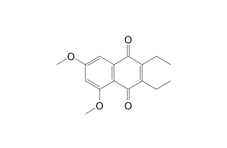 2,3-Diethyl-5,7-dimethoxynaphthoquinone