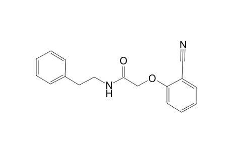 2-(2-Cyano-phenoxy)-N-phenethyl-acetamide