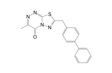 4H-[1,3,4]thiadiazolo[2,3-c][1,2,4]triazin-4-one, 7-([1,1'-biphenyl]-4-ylmethyl)-3-methyl-