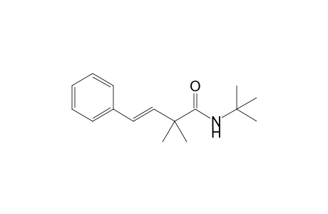 N-(T-Butyl)-2-methyl-2-styryl-propanamide