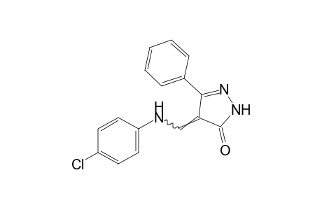 4-[(p-chloroanilino)methylene]-3-phenyl-2-pyrazolin-5-one