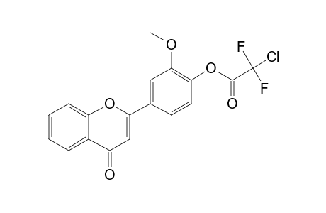 4'-Hydroxy-3'-methoxyflavone, chlorodifluoroacetate