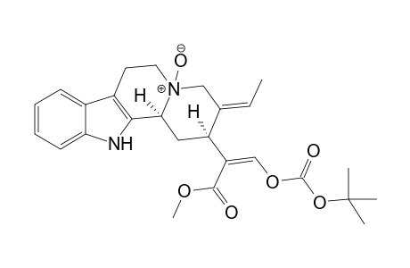 (Z)-2-[(2S,3Z,12bS)-3-ethylidene-5-oxido-2,4,6,7,12,12b-hexahydro-1H-indolo[2,3-a]quinolizin-5-ium-2-yl]-3-[(2-methylpropan-2-yl)oxy-oxomethoxy]-2-propenoic acid methyl ester