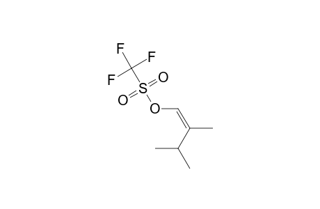 Methanesulfonic acid, trifluoro-, 2,3-dimethyl-1-butenyl ester, (Z)-