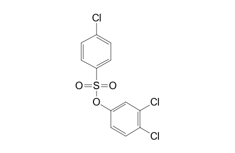 p-chlorobenzenesulfonic acid, 3,4-dichlorophenyl ester