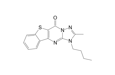 1-Butyl-2-methyl-benzo[4,5]thieno[3,2-d][1,2,4]triazolo-[1,5-a]pyrimidin-5(1H)-one