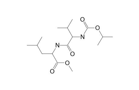 val-leu, N-(Isopropyloxycarbonyl)-, methyl ester