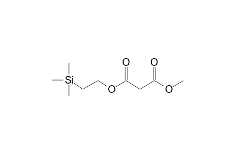 1-O-methyl 3-O-(2-trimethylsilylethyl) propanedioate