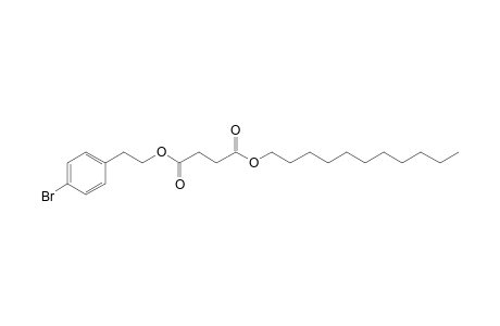 Succinic acid, 4-bromophenethyl undecyl ester